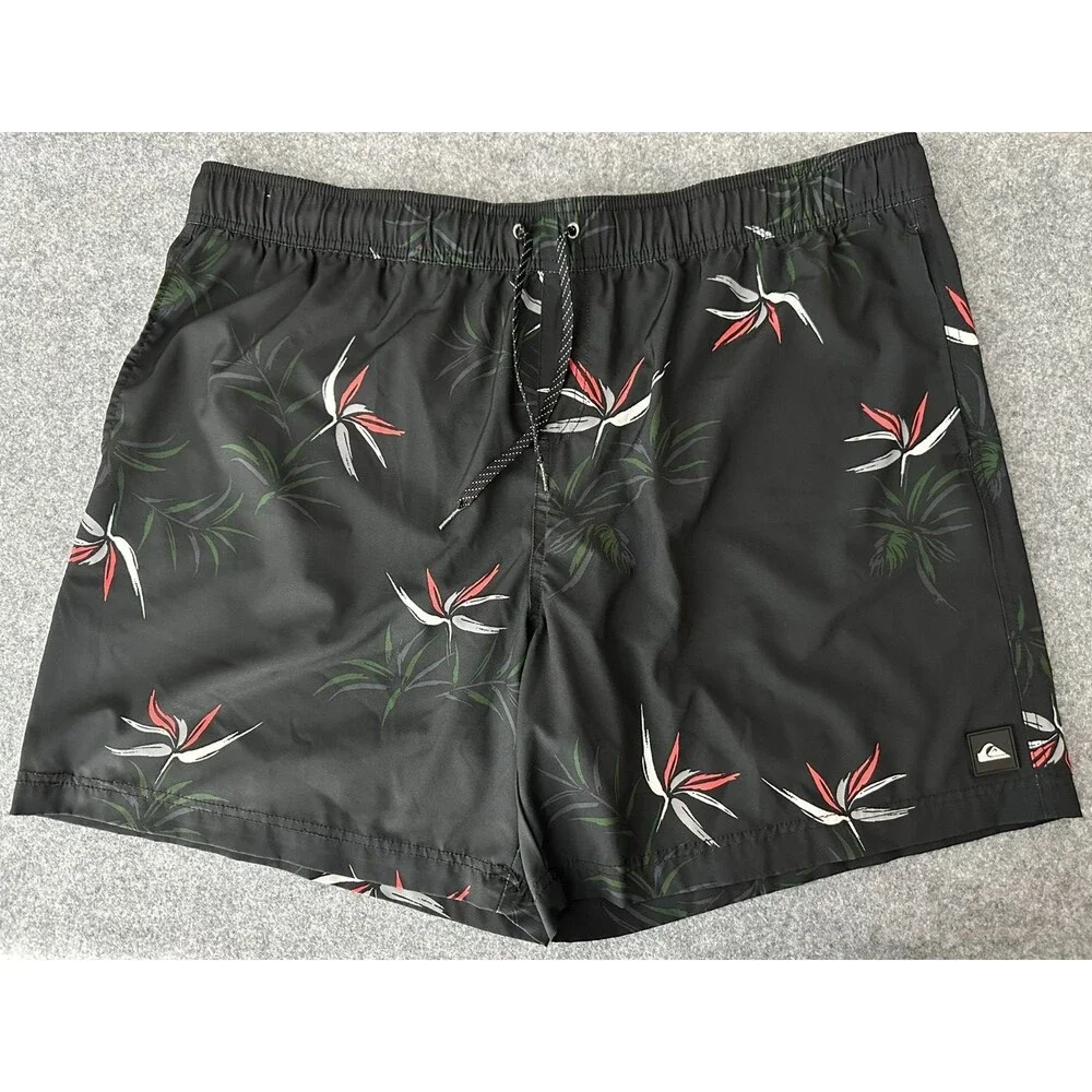 Quiksilver Mens XXL Board Shorts Swim Trunks Size XXL Lined 7